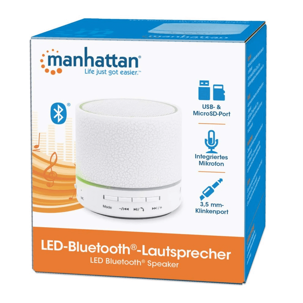 Manhattan LED Bluetooth zvučnik