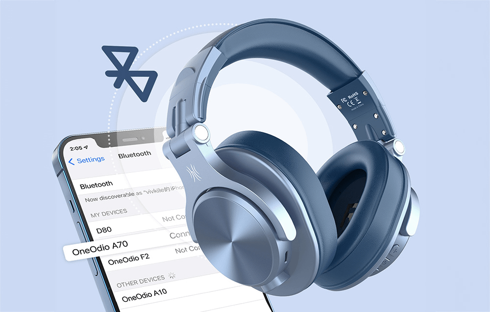 OneOdio Fusion A70 (plava)