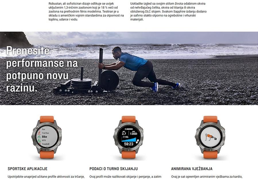 Garmin Fenix 6 PRO Black