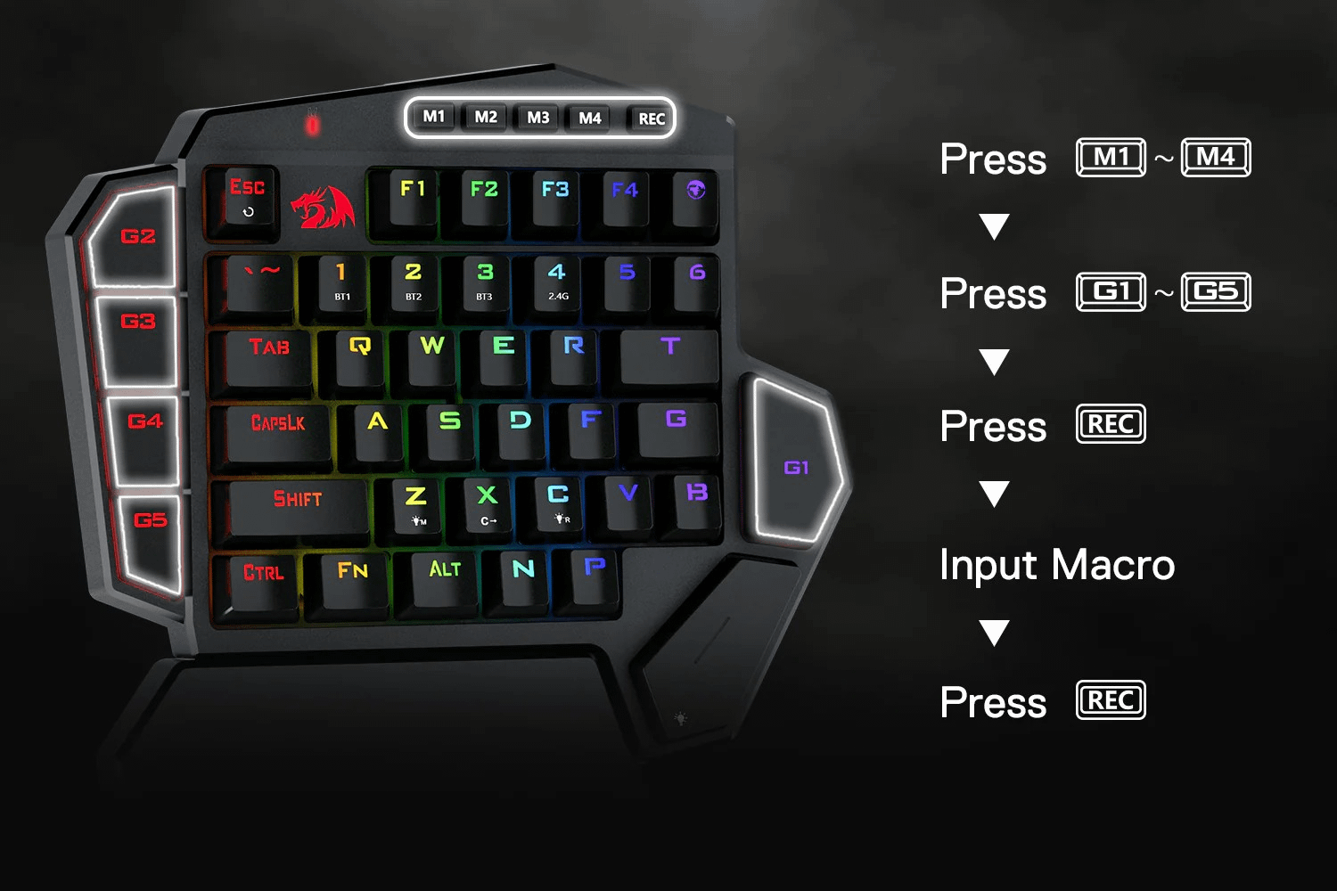 REDRAGON Diti K585 (Red Switch)