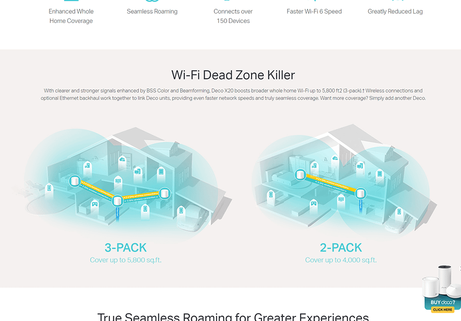 TP LINK DECO X20(3-PACK)