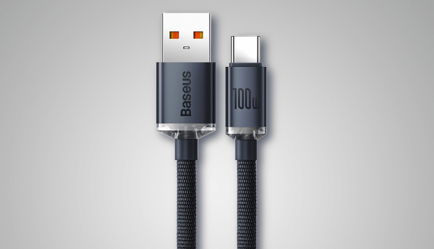 Baseus Crystal Shine 2m (Black)