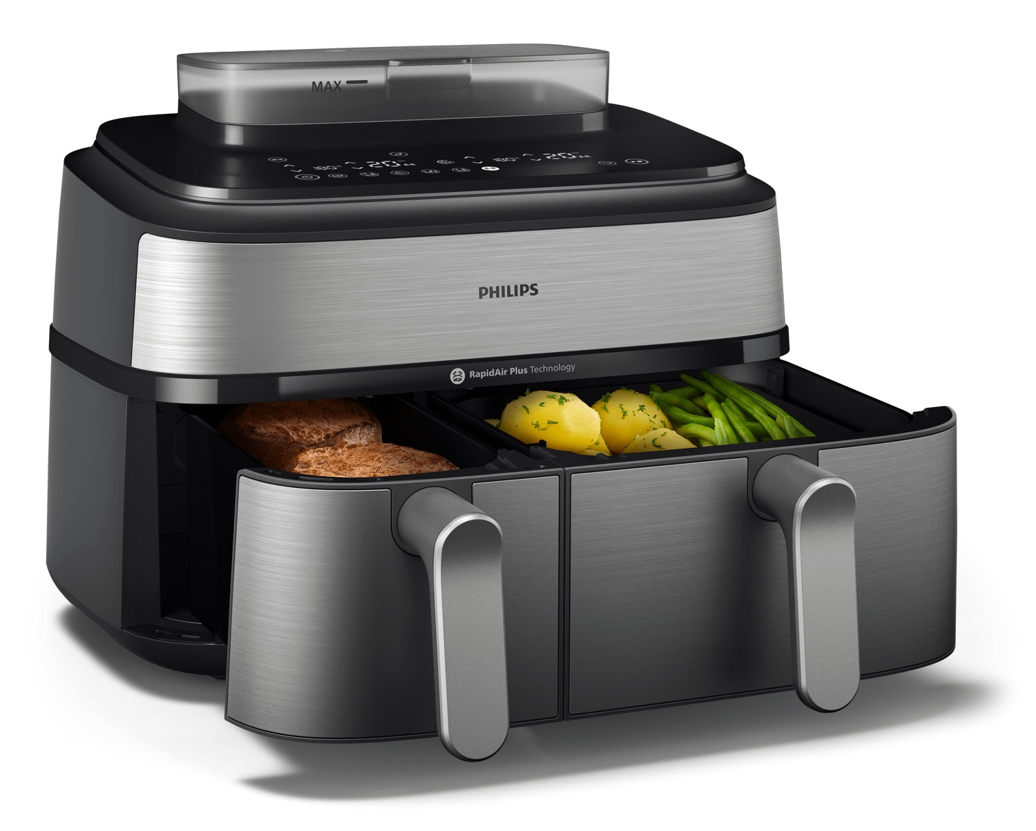 Philips NA555/00 Steam Airfryer Dual Basket