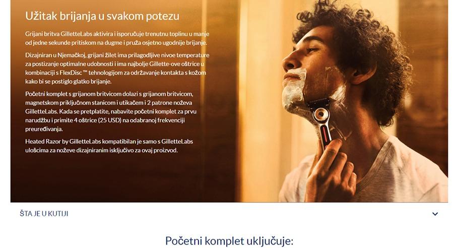 Gillette Heated Labs Starter kit