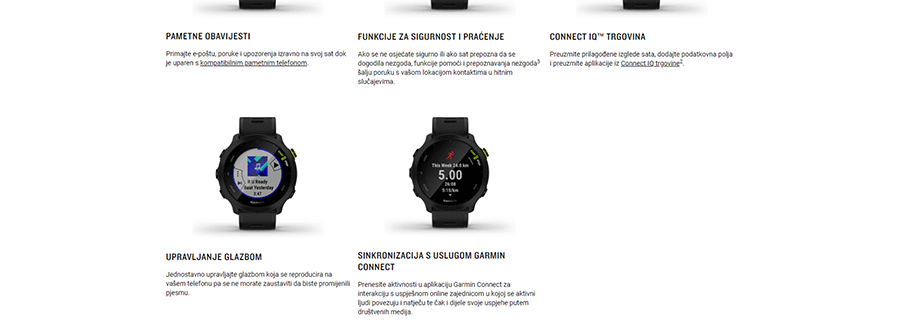 Garmin Forerunner 55 (Plavi)