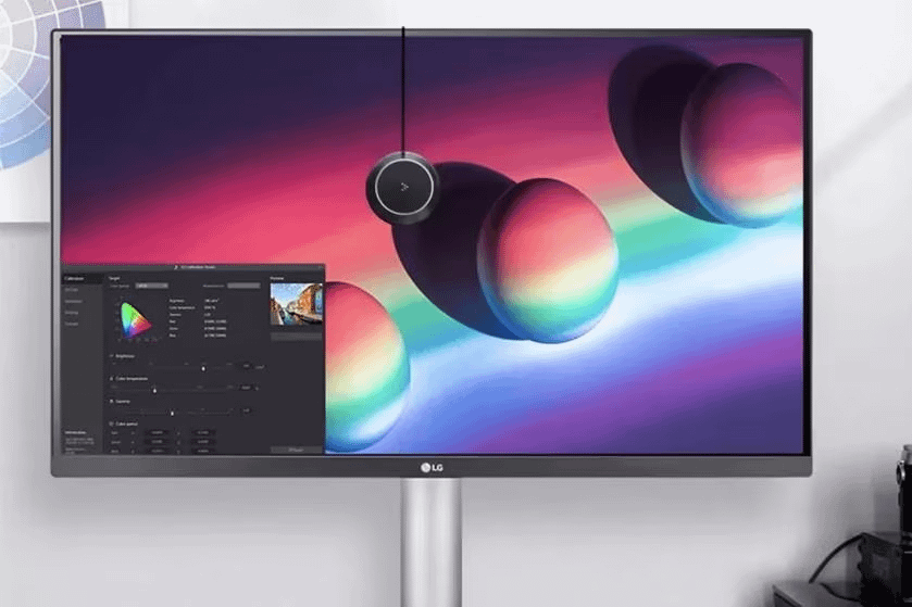 LG 32UN650K-W UltraFine IPS 4K Monitor