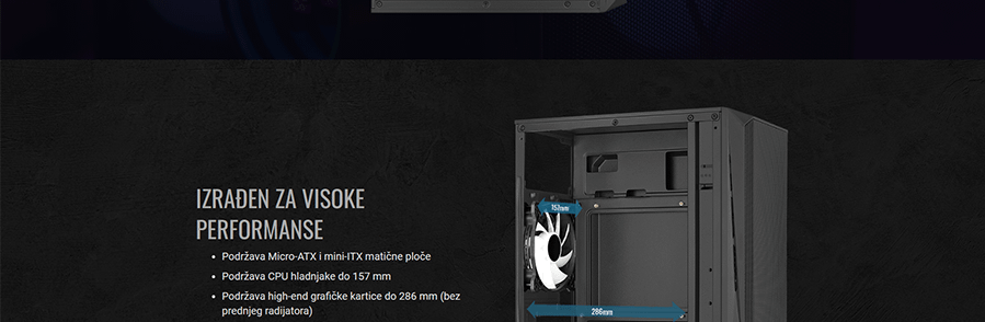 Aerocool CS-107 (Crna)