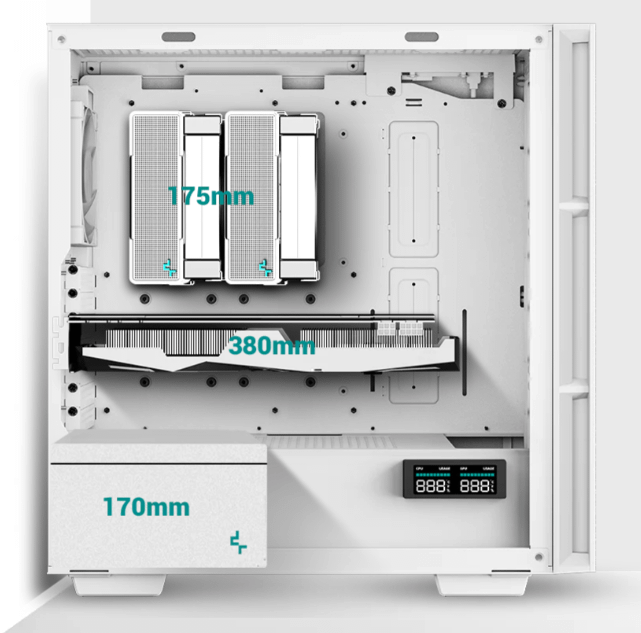 DEEPCOOL CH560 DIGITAL kućište