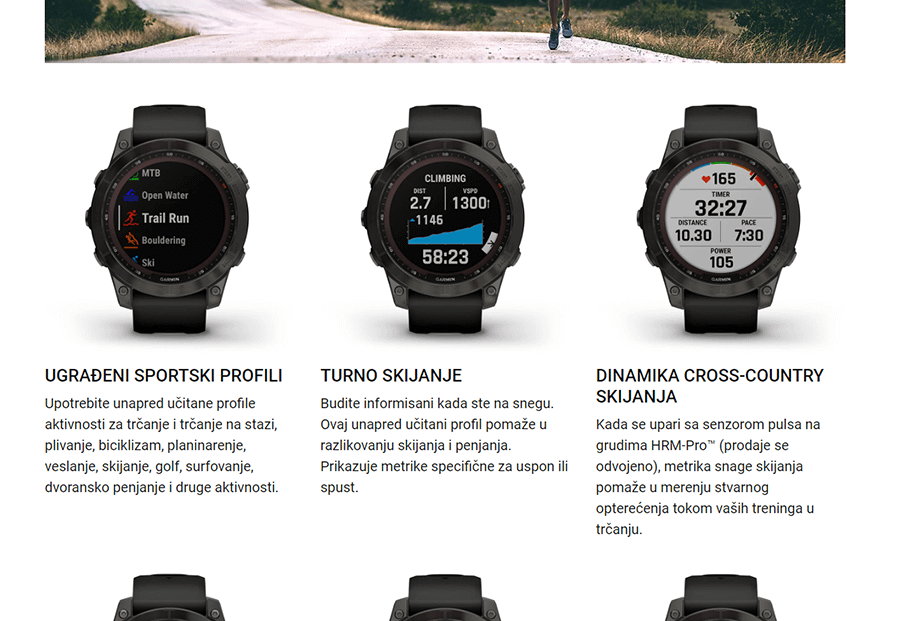 Garmin  Fenix 7X Solar (Slate Gray)