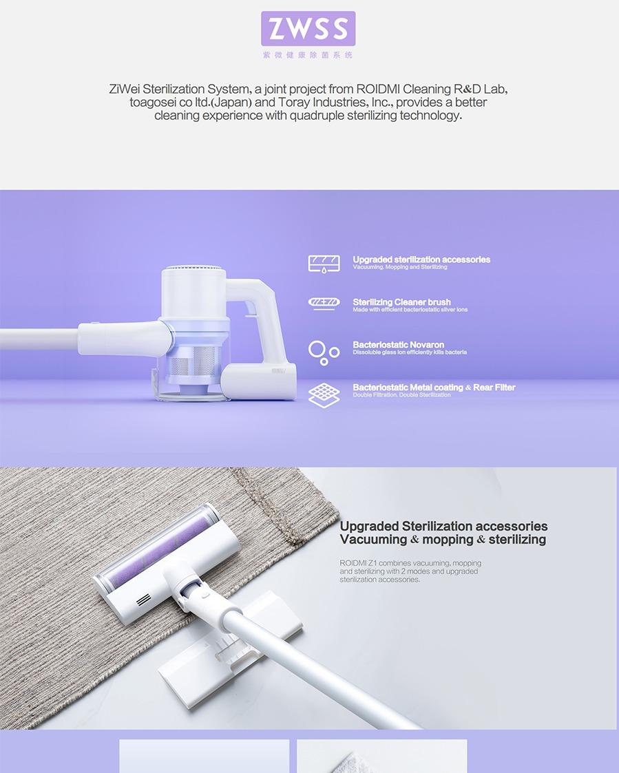 Xiaomi Roidmi Cordless Vacuum Cleaner Z1
