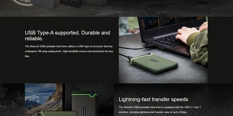 Transcend TS2TSJ25M3G