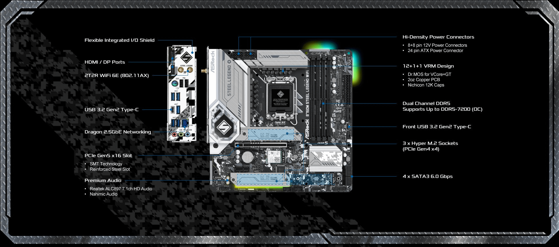 ASRock B760M Steel Legend WiFi