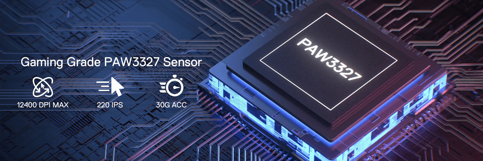 REDRAGON K1NG M724 (1K Hz) White