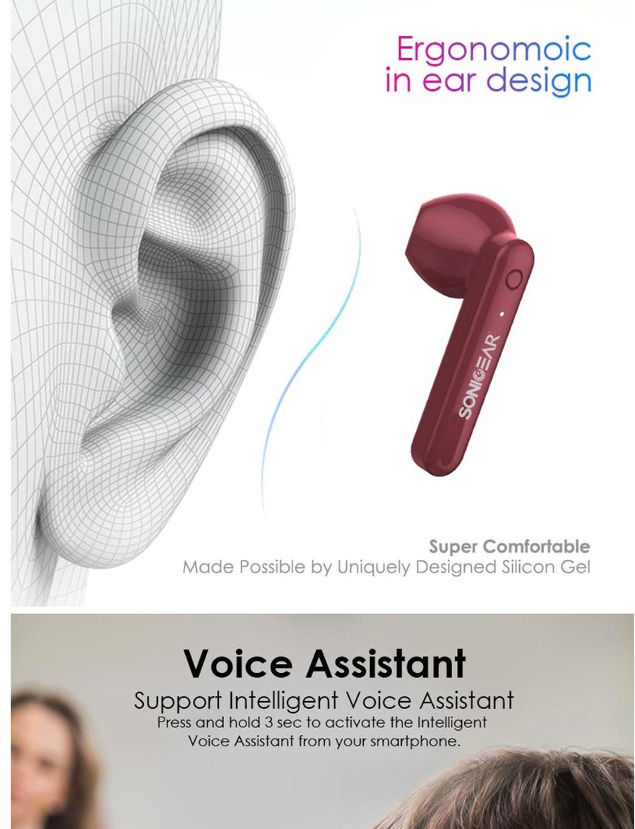 SONICGEAR EARPUMP TWS 3+ Black