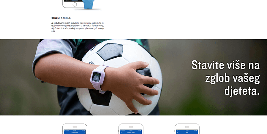 Garmin Vivofit JR3 Floral Pink - rozi