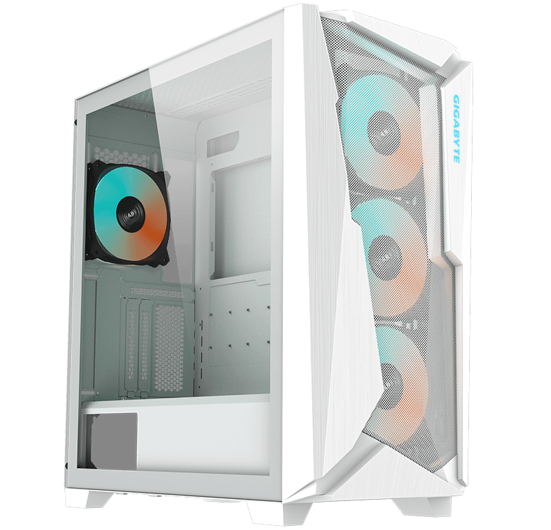 Gigabyte C301 GLASS (WHITE)