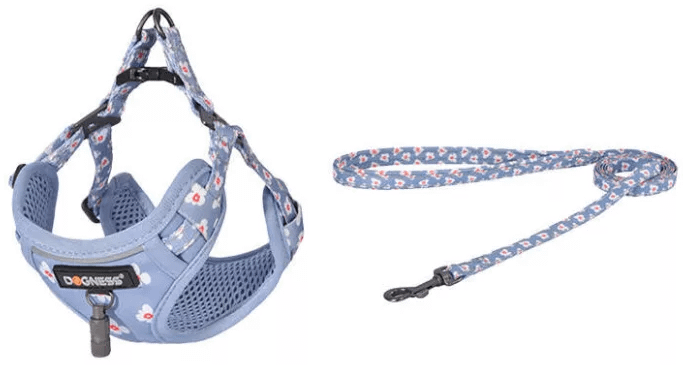 Dogness povodac i pojas set za mačku (plava)