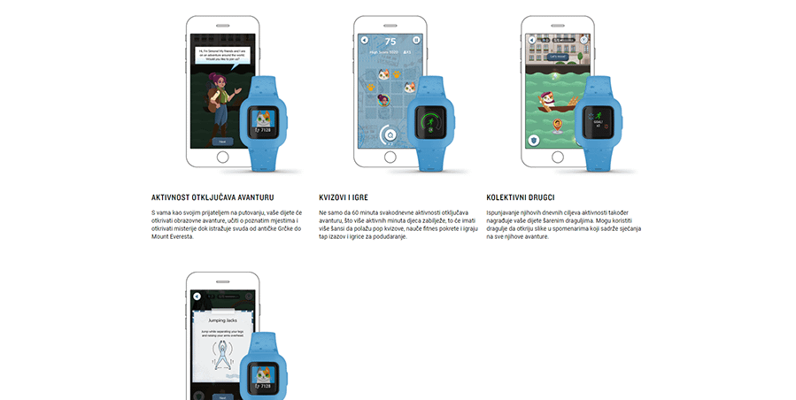 Garmin Vivofit JR3 Floral Pink - rozi