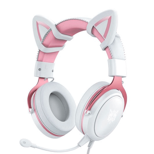 ONIKUMA X10 White/Pink/Cat
