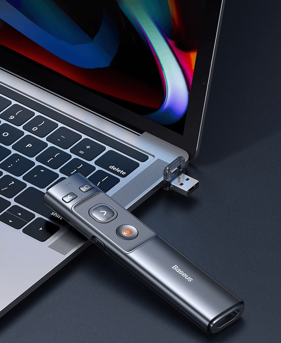 Baseus Orange Dot Multifunctional Remote Control