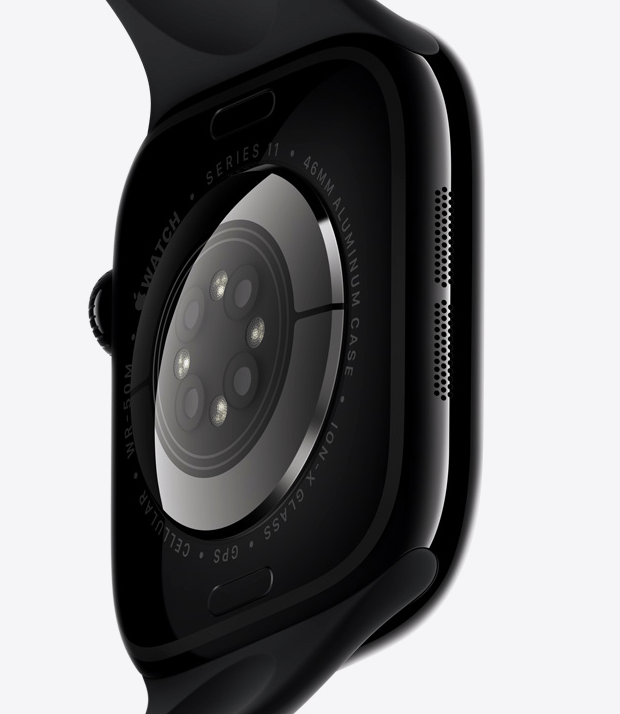 Apple Watch S11 GPS 42mm Black (Black Sport Band) - S / M