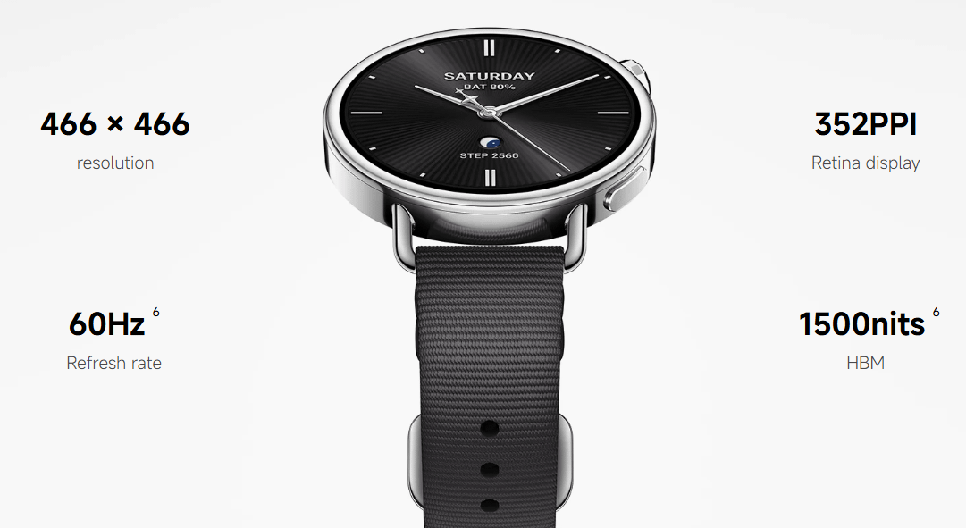XIAOMI Watch S4 41mm Black smartwatcha