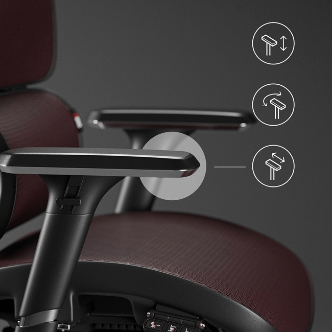 DIABLO V-COMMANDER (Black and Burgundy)