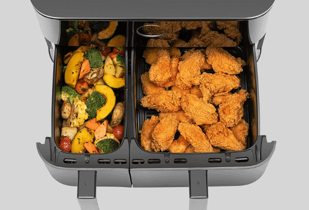 XIAOMI Dual Zone Air Fryer 10L + Redmi Buds 6 Active Blue slušalice