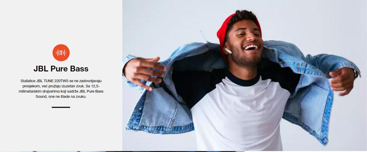 JBL Tune 220TWS Blue