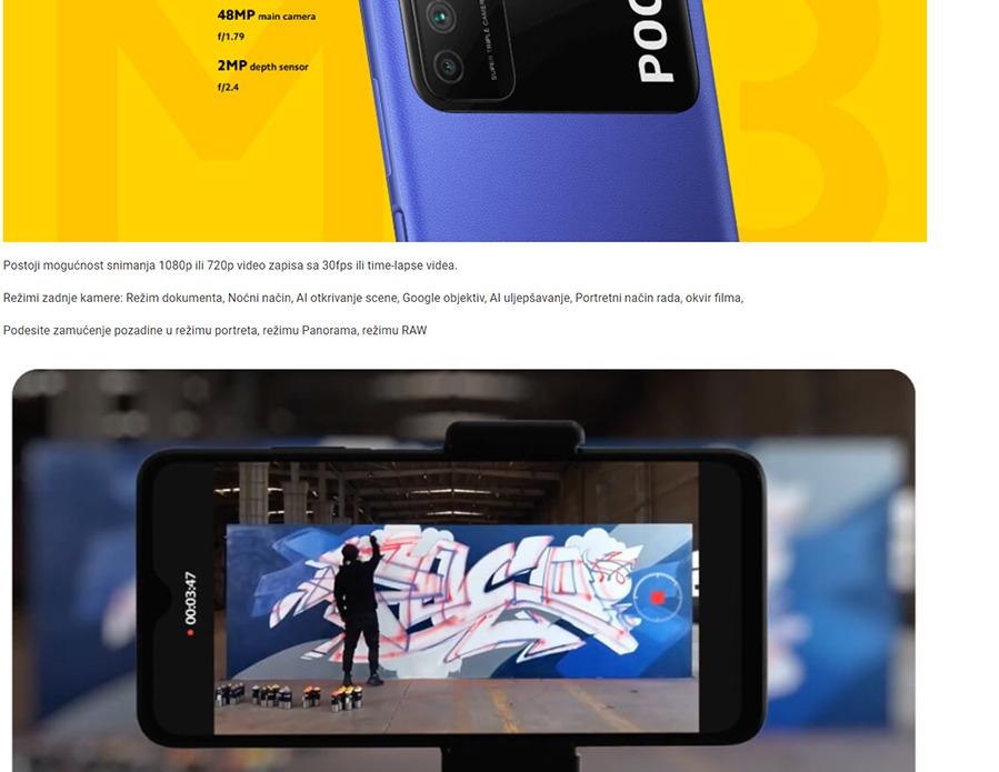 Xiaomi Poco M3 4GB 128GB Poco Yellow