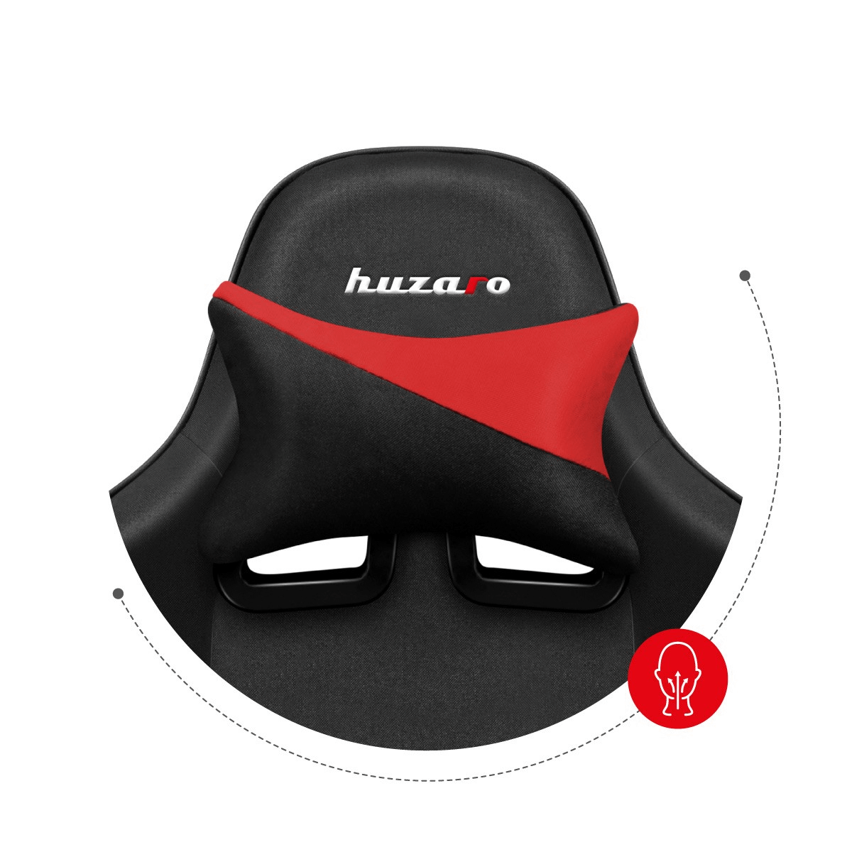 HUZARO FORCE 6.2 RED MESH gaming stolica