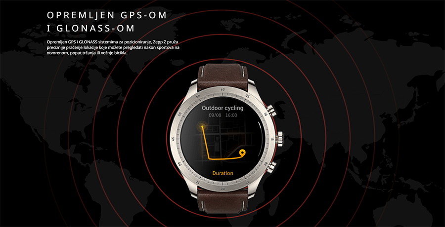 Xiaomi Zepp Z - Titanium/Brown Leather