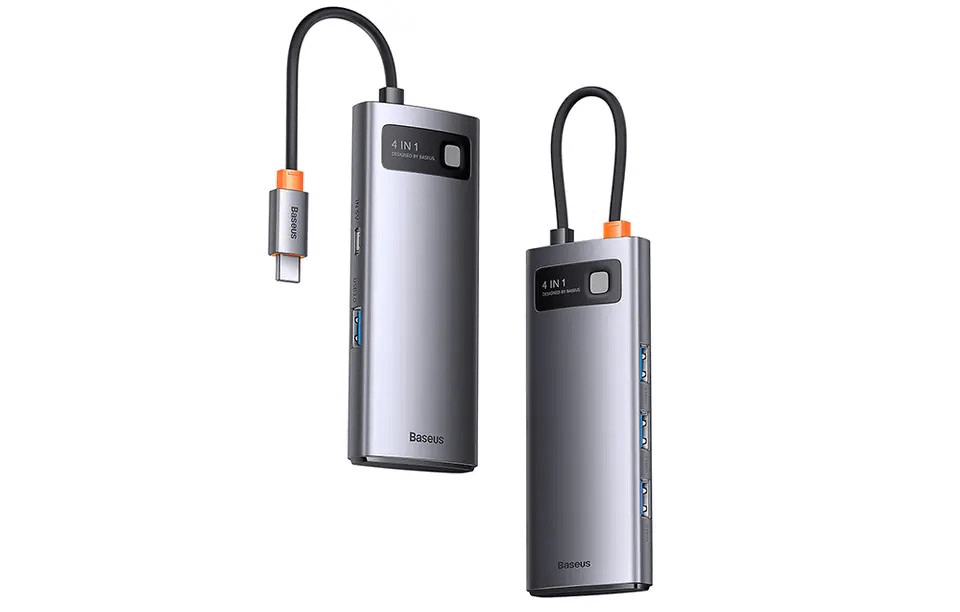 Baseus Metal Gleam 4-in-1 Hub