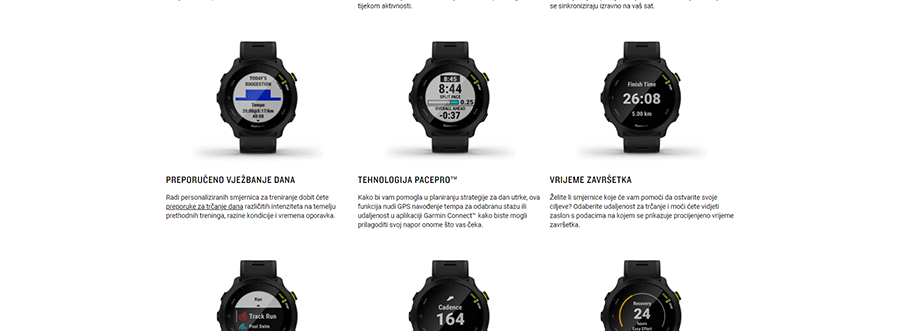 Garmin Forerunner 55 (Plavi)