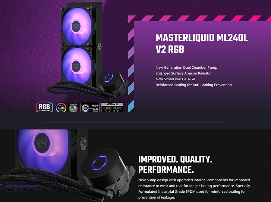 CoolerMaster MasterLiquid ML240L V2