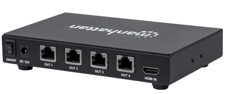 Manhattan 1080p 4-port HDMI Splitter