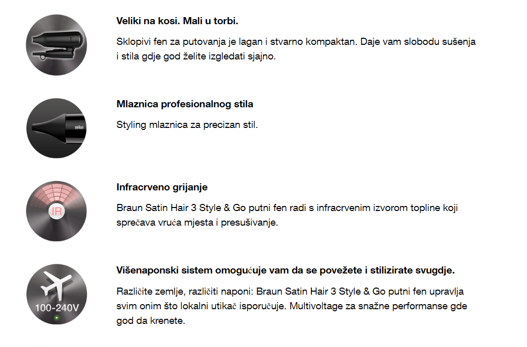 Braun Satin Hair 3 HD 350