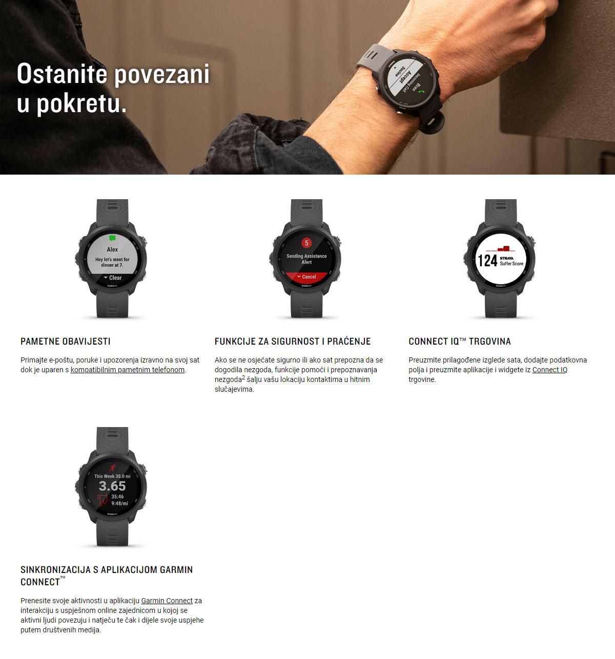 Garmin FORERUNNER 245 Slate gray