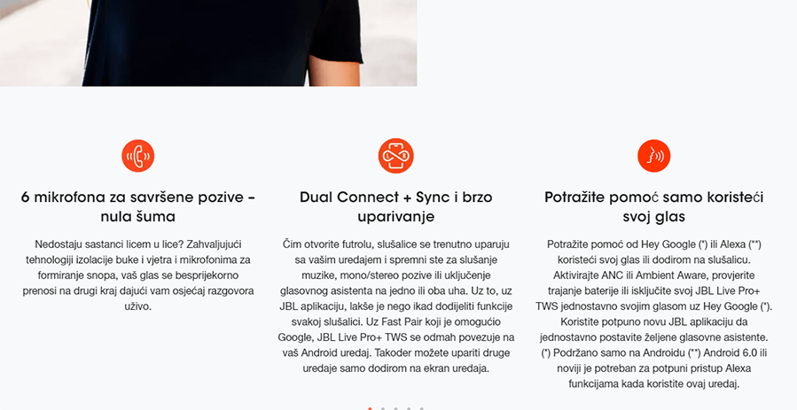 JBL LIVE PRO + TWS (Crne)