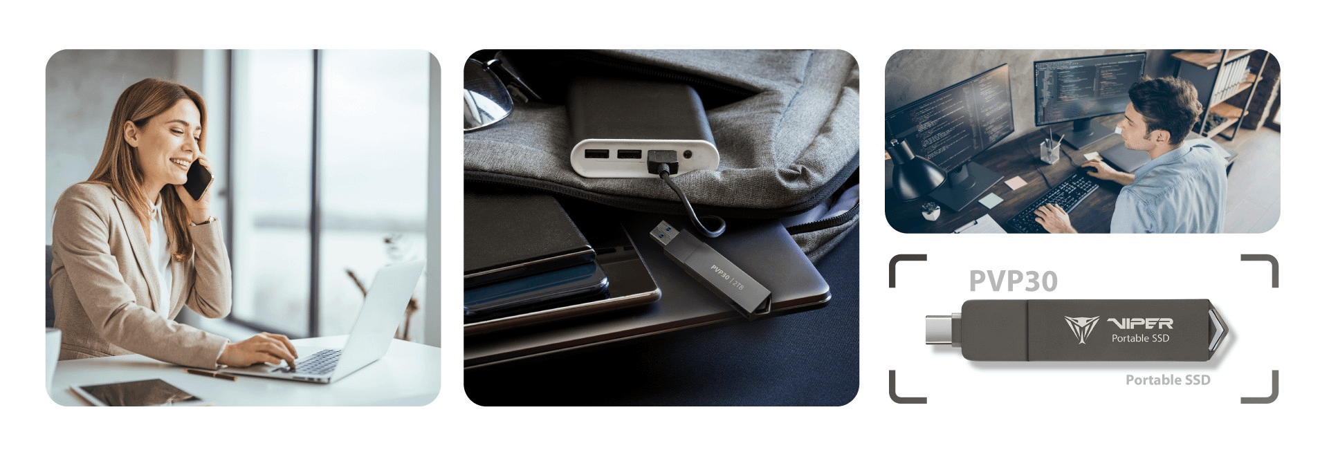 Patriot PVP30 Viper Duo 512GB eksterni SSD