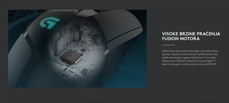 Logitech G402 Hyperion Fury 