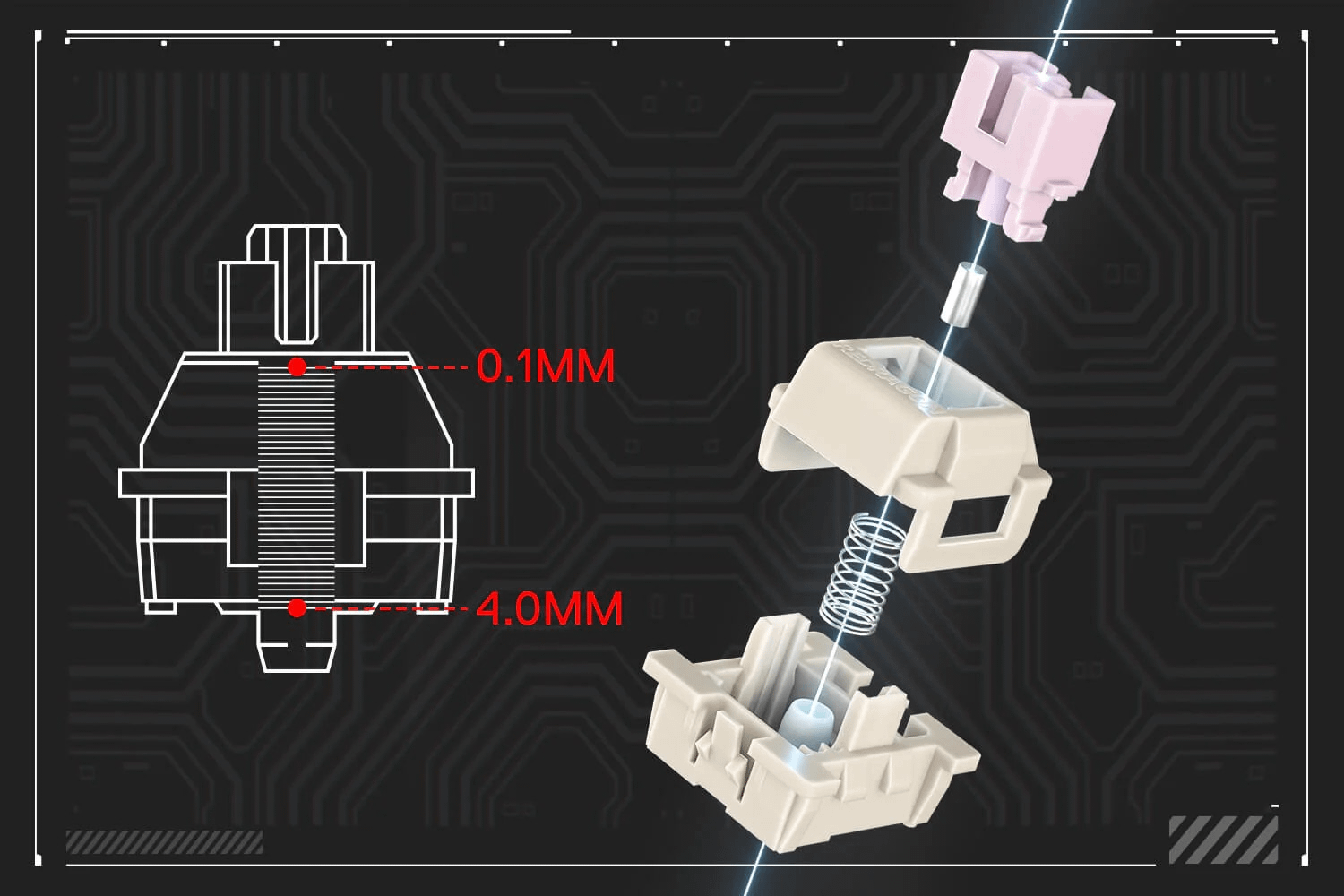 REDRAGON FIZZ K617 (Magnetic)
