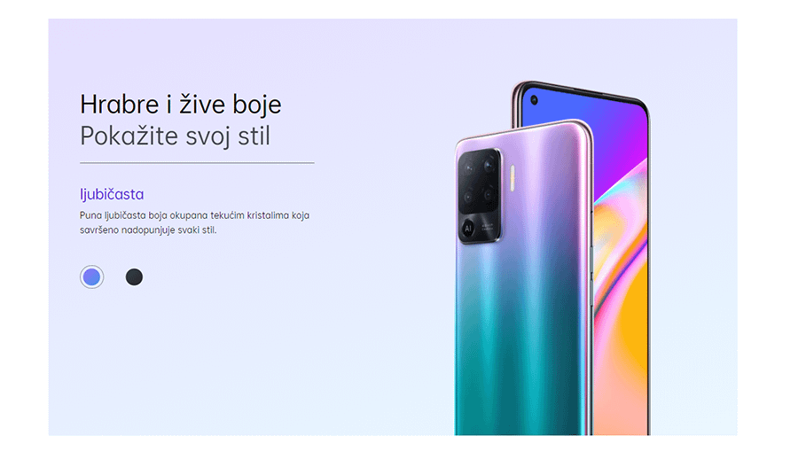 OPPO Reno 5 Lite 8GB 128GB Fluid Black