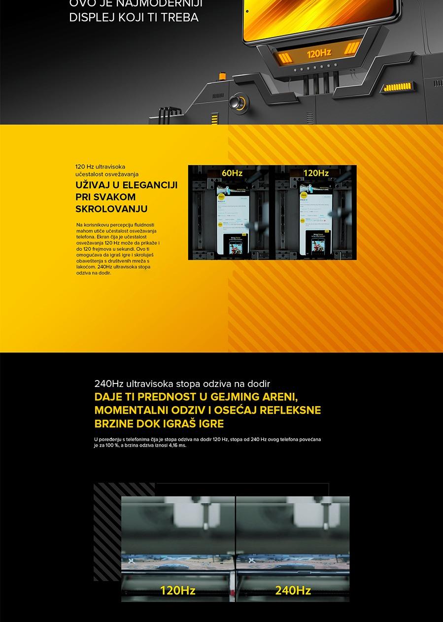 Xiaomi Pocophone X3 64GB COBALT BLUE