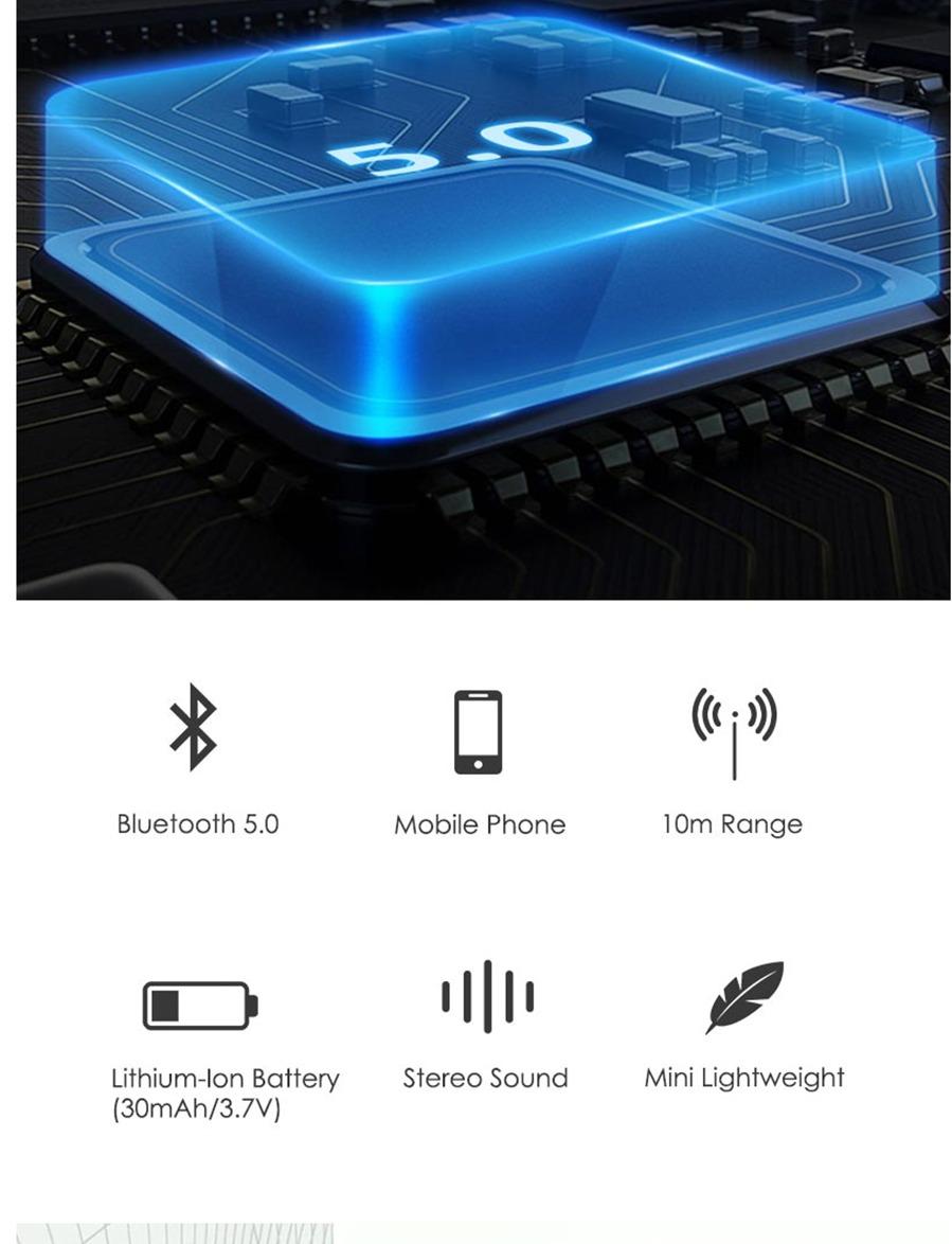 SONICGEAR EARPUMP TWS 3+ Black