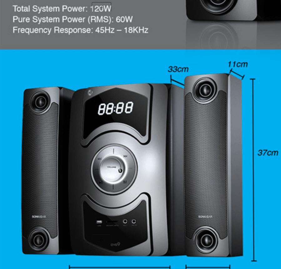 SONICGEAR EVO 9 PRO BTMI (2021)