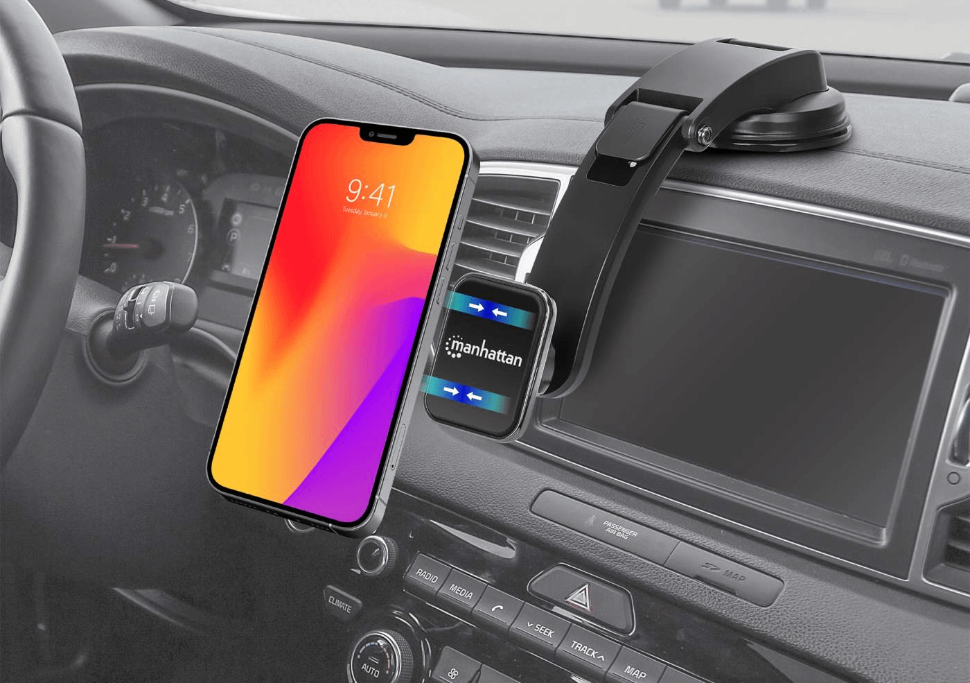 MANHATTAN Dashboard magnetni držač