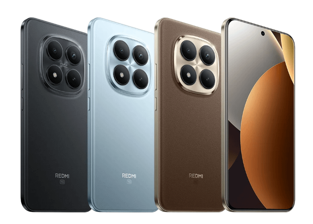 Xiaomi Redmi Note 15 Pro+ 5G 12GB 512GB Mocha Brown smartphone