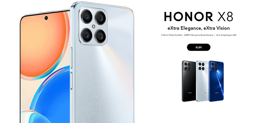 Honor X8 6GB 128GB (Black)
