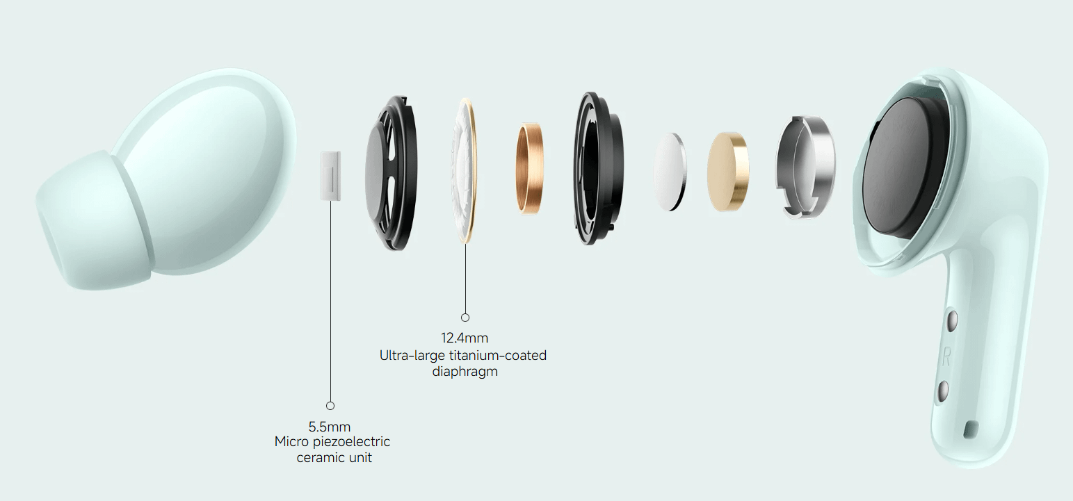 Xiaomi Redmi Buds 6 Cloud White